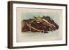 Head and Head at the Winning Post-Currier & Ives-Framed Giclee Print