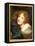 Head and Shoulders of a Young Woman-Jean-Baptiste Greuze-Framed Stretched Canvas