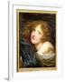 Head and Shoulders of a Young Woman-Jean-Baptiste Greuze-Framed Giclee Print