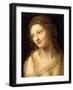 Head and Shoulders of a Young Woman-Bernardino Luini-Framed Giclee Print