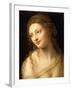 Head and Shoulders of a Young Woman-Bernardino Luini-Framed Giclee Print