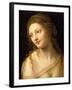 Head and Shoulders of a Young Woman-Bernardino Luini-Framed Giclee Print