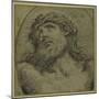 Head and Shoulders of the Living Christ Crucified-Guido Reni-Mounted Giclee Print