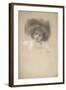 Head and Shoulders Portrait of a Child-Gustav Klimt-Framed Giclee Print