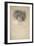 Head and Shoulders Portrait of a Child-Gustav Klimt-Framed Giclee Print