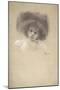 Head and Shoulders Portrait of a Child-Gustav Klimt-Mounted Giclee Print