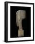 Head, C.1910-12 (Limestone)-Amedeo Modigliani-Framed Giclee Print