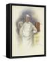 Head Chef at the Savoy Hotel-Dudley Hardy-Framed Stretched Canvas