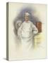 Head Chef at the Savoy Hotel-Dudley Hardy-Stretched Canvas