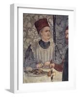 Head Chef of Malpaga Castle, Attributed to Marcello Fogolino, Detail-null-Framed Giclee Print