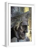 Head, Church of St Helen, West Keal, Lincolnshire, England-Simon Marsden-Framed Giclee Print