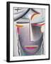 Head (Dark Buddha), c.1927-Alexej Von Jawlensky-Framed Giclee Print