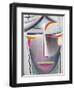 Head (Dark Buddha), c.1927-Alexej Von Jawlensky-Framed Premium Giclee Print