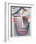 Head (Dark Buddha), c.1927-Alexej Von Jawlensky-Framed Premium Giclee Print