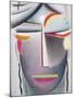 Head (Dark Buddha), c.1927-Alexej Von Jawlensky-Mounted Giclee Print