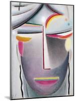 Head (Dark Buddha), c.1927-Alexej Von Jawlensky-Mounted Giclee Print