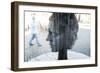 Head Double-Charles Bowman-Framed Photographic Print