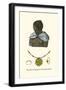 Head Dress and Ornaments of the Negro Woman-null-Framed Art Print