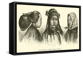 Head-Dresses of Chinese Women, Swatow-null-Framed Stretched Canvas