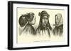 Head-Dresses of Chinese Women, Swatow-null-Framed Giclee Print