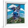 Head in the Clouds-Kathryn Wronski-Framed Art Print