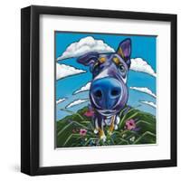 Head in the Clouds-Kathryn Wronski-Framed Art Print