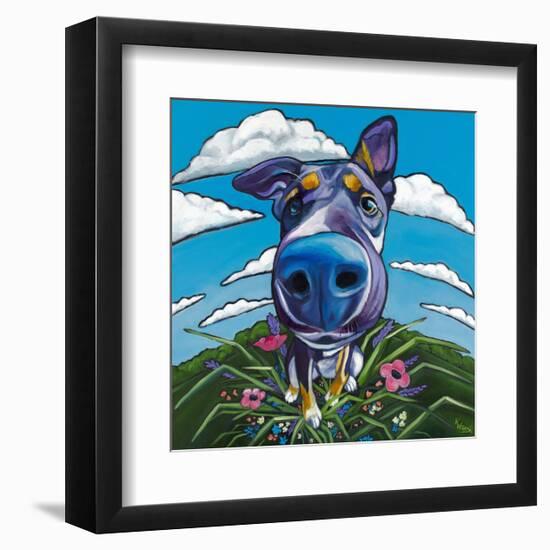 Head in the Clouds-Kathryn Wronski-Framed Art Print