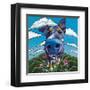 Head in the Clouds-Kathryn Wronski-Framed Art Print