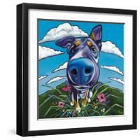 Head in the Clouds-Kathryn Wronski-Framed Art Print