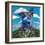 Head in the Clouds-Kathryn Wronski-Framed Art Print