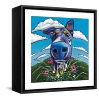 Head in the Clouds-Kathryn Wronski-Framed Stretched Canvas