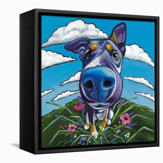 Head in the Clouds-Kathryn Wronski-Framed Stretched Canvas