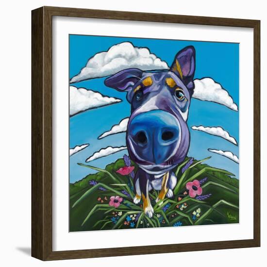 Head in the Clouds-Kathryn Wronski-Framed Art Print