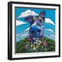 Head in the Clouds-Kathryn Wronski-Framed Art Print