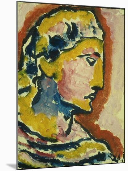 Head; Kopf, 1930-Alexej Von Jawlensky-Mounted Giclee Print