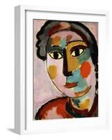 Head; Kopf, C.1916-Alexej Von Jawlensky-Framed Giclee Print