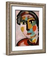 Head; Kopf, C.1916-Alexej Von Jawlensky-Framed Giclee Print