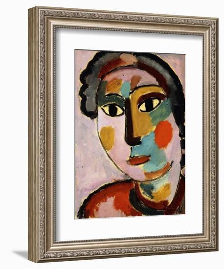 Head; Kopf, C.1916-Alexej Von Jawlensky-Framed Giclee Print