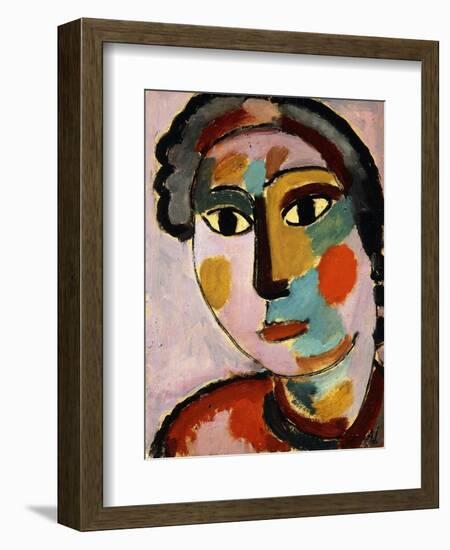 Head; Kopf, C.1916-Alexej Von Jawlensky-Framed Giclee Print