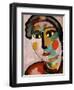 Head; Kopf, C.1916-Alexej Von Jawlensky-Framed Giclee Print