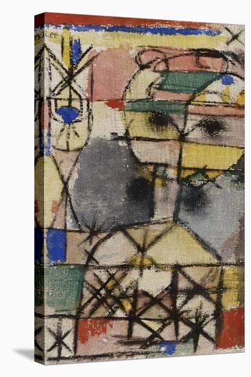 Head; Kopf-Paul Klee-Stretched Canvas