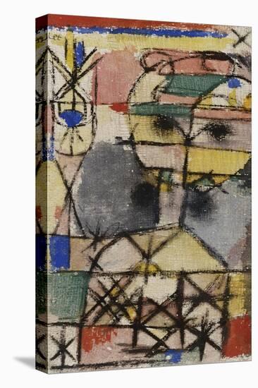 Head; Kopf-Paul Klee-Stretched Canvas