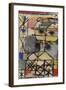 Head; Kopf-Paul Klee-Framed Giclee Print