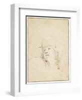 Head Looking Up-Stefano Della Bella-Framed Giclee Print