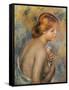 Head of a Bather in Profile-Pierre-Auguste Renoir-Framed Stretched Canvas