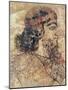 Head of a Bearded Man, from Tell-Ahmar, Syria (Fresco)-Assyrian-Mounted Giclee Print