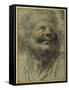 Head of a Bearded Man, Looking Up to the Right-Camillo Procaccini-Framed Stretched Canvas