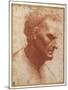 Head of a Beardless Man Looking Downward-Giovanni Agostino Da Lodi-Mounted Giclee Print