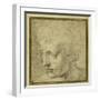 Head of a Boy, Nearly in Profile to the Left-Parmigianino-Framed Giclee Print