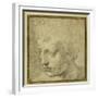 Head of a Boy, Nearly in Profile to the Left-Parmigianino-Framed Giclee Print